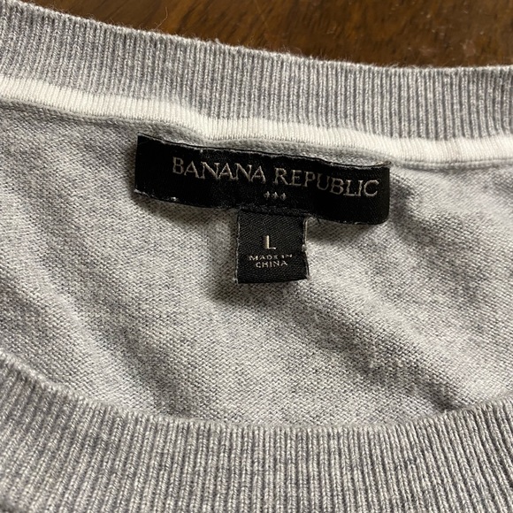 Banana Republic Women’s Grey AMORE Sweater size large - Picture 2 of 4